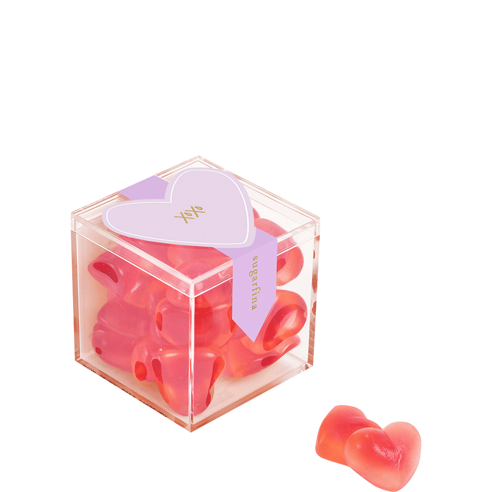 Sugarfina XOXO Strawberry Heart Gummies 3.5oz