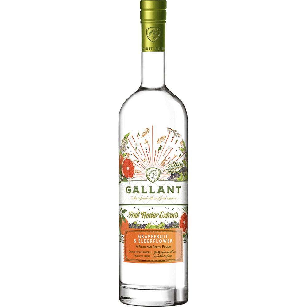 Gallant Grapefruit and Elderflower Nectar Extracts Vodka 750ml