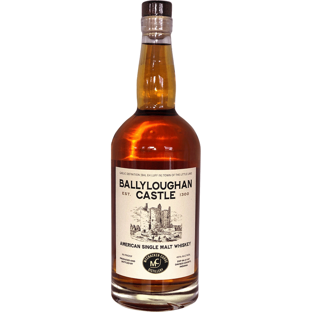 McCracken Curve Ballyloughan Castle American Single Malt Whiskey