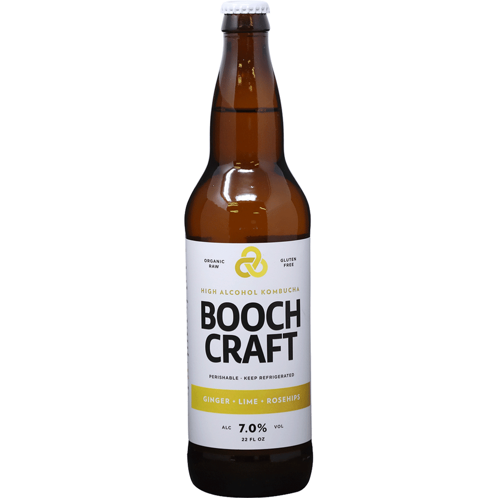 Boochcraft Ginger Lime Rosehips 22oz Btl