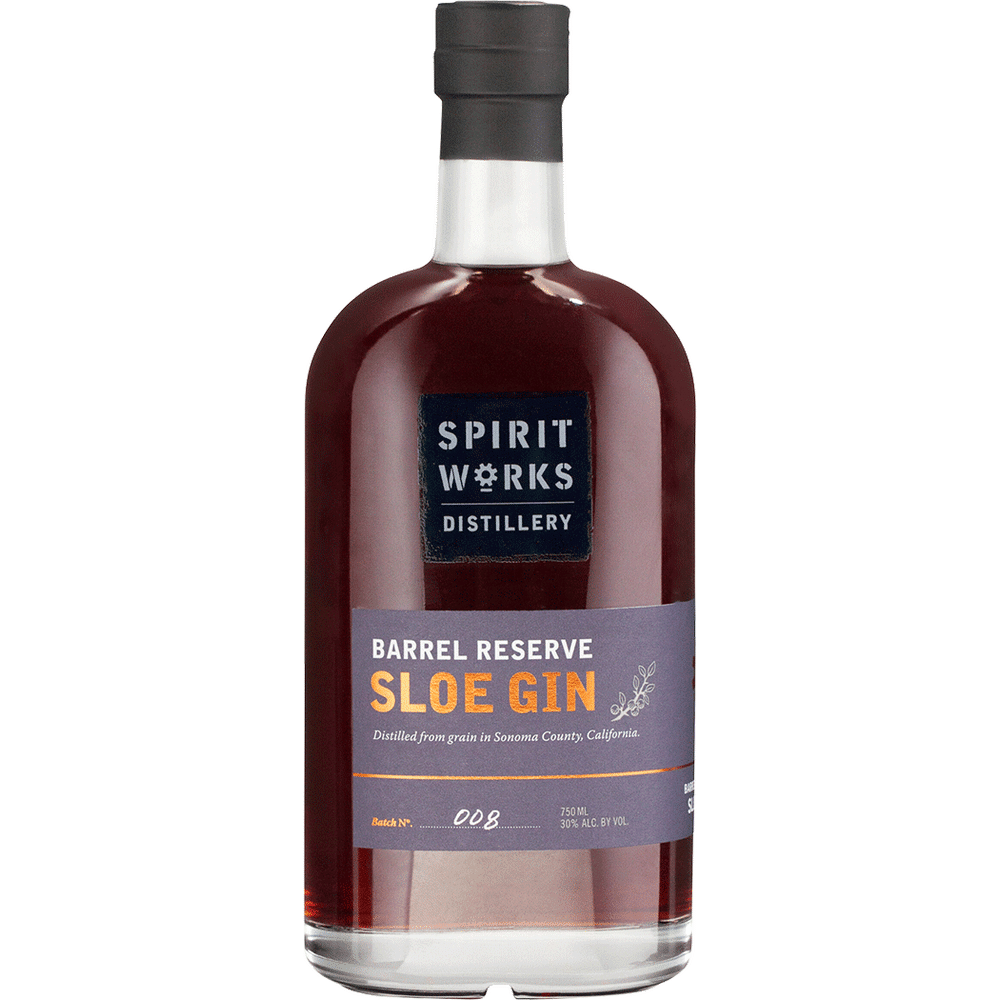 Spirit Works Distillery Barrel Reserve Sloe Gin Total Wine & More