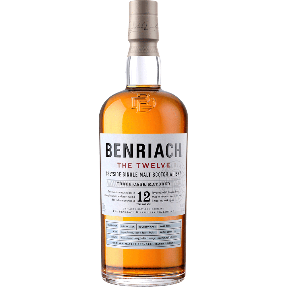 Benriach The Twelve Speyside Single Malt Scotch Whisky 750ml