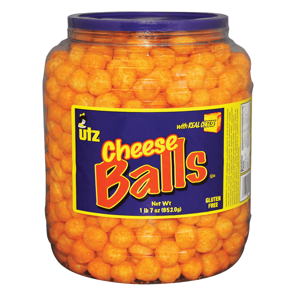 Utz Cheese Balls Tub 23oz