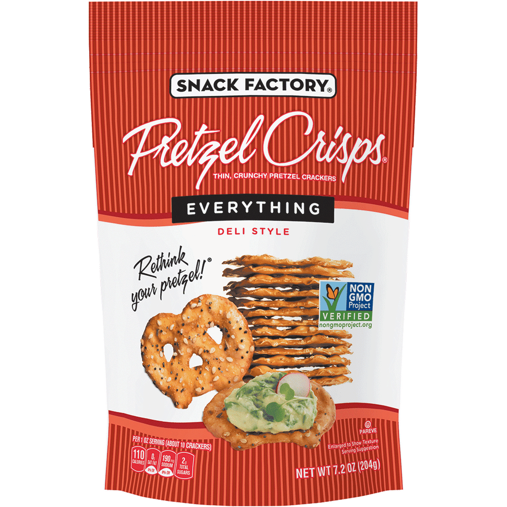 Snack Factory Everything Pretzel Crisp Total Wine & More