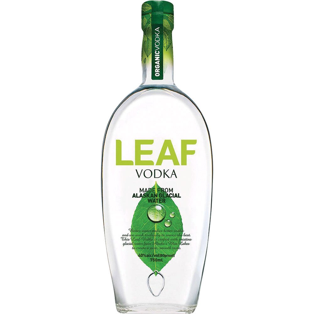 Leaf Alaskan Glacial Water Vodka Total Wine & More