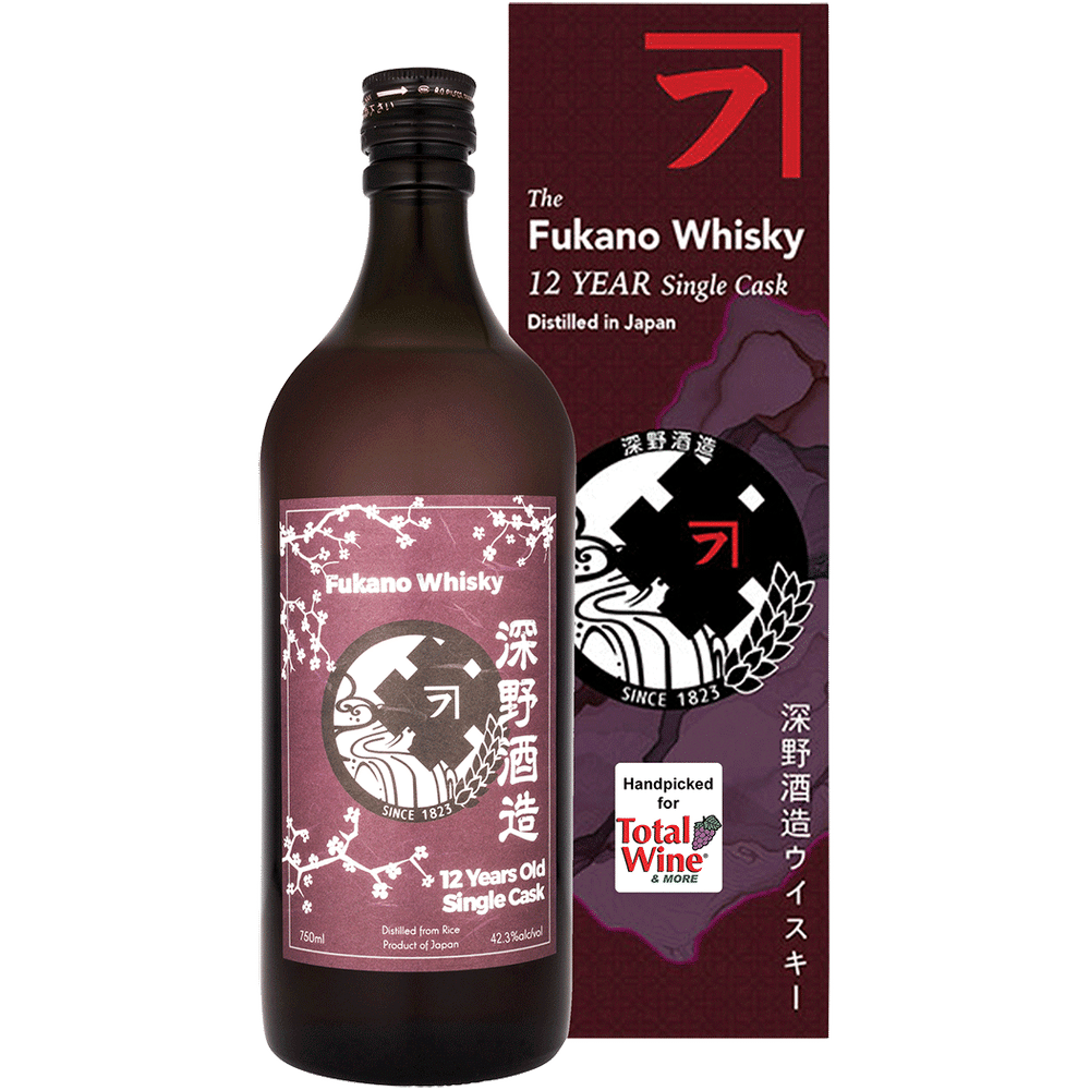 Fukano 12 Yr Single Cask Whisky 750ml