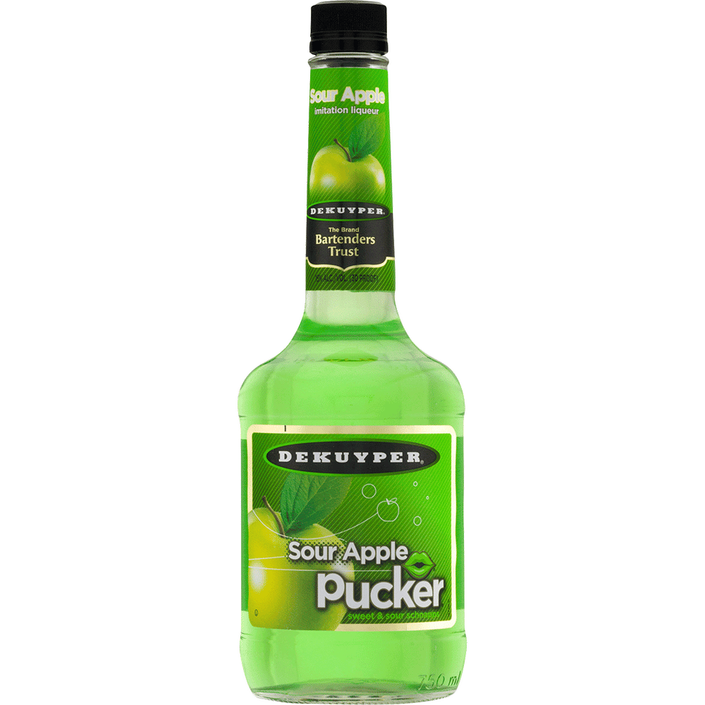 DeKuyper Sour Apple Pucker Liqueur Total Wine & More