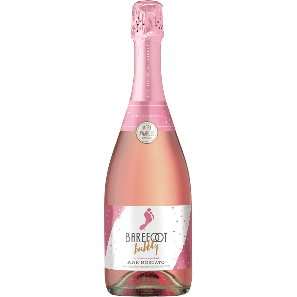 Barefoot Bubbly Pink Moscato 750ml