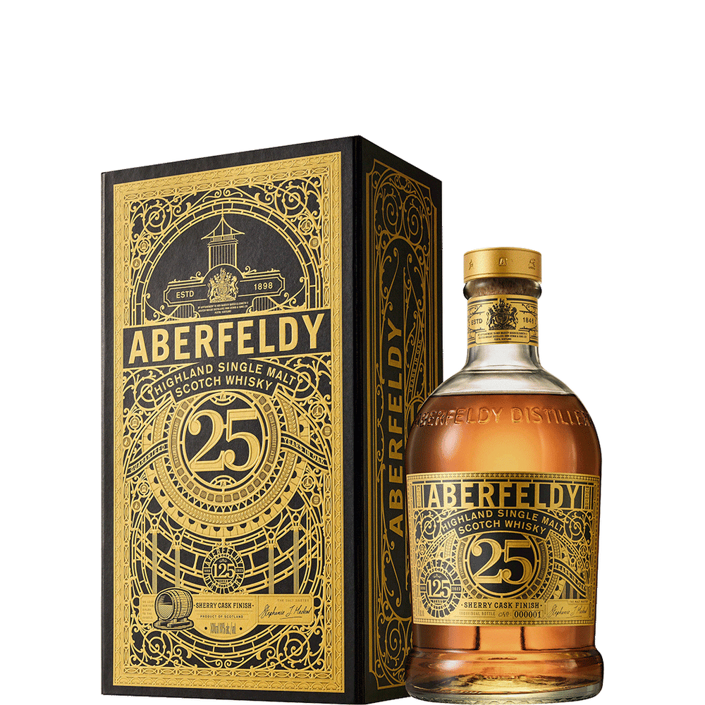Aberfeldy 25 Year 125th Anniversary Limited Edition 700ml Bottle