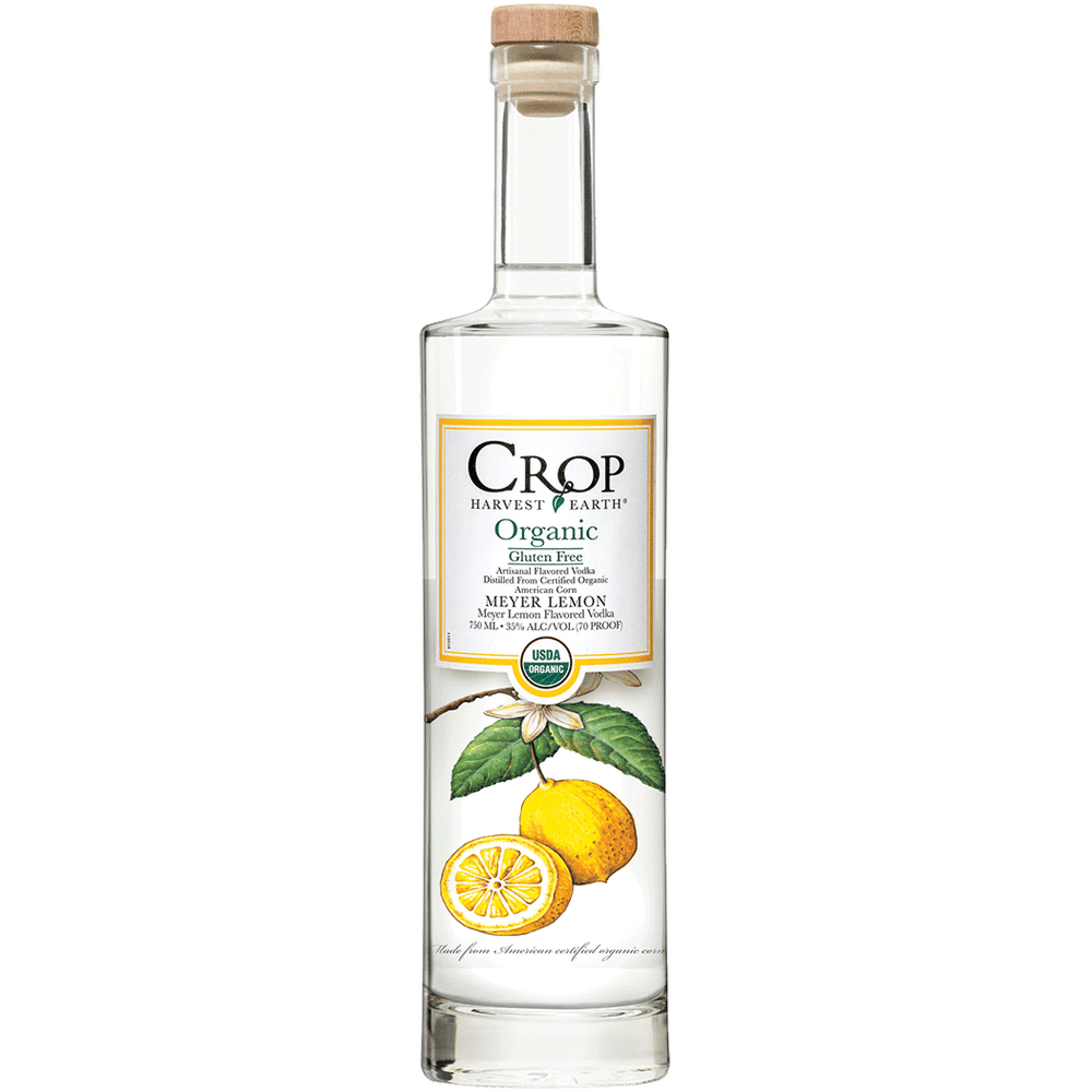 Crop Harvest Earth Organic Meyer Lemon Vodka Total Wine More