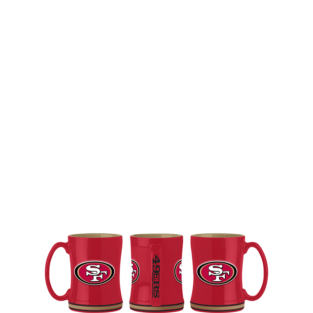 San Francisco 49ers 2-pc. Ceramic Mug Set