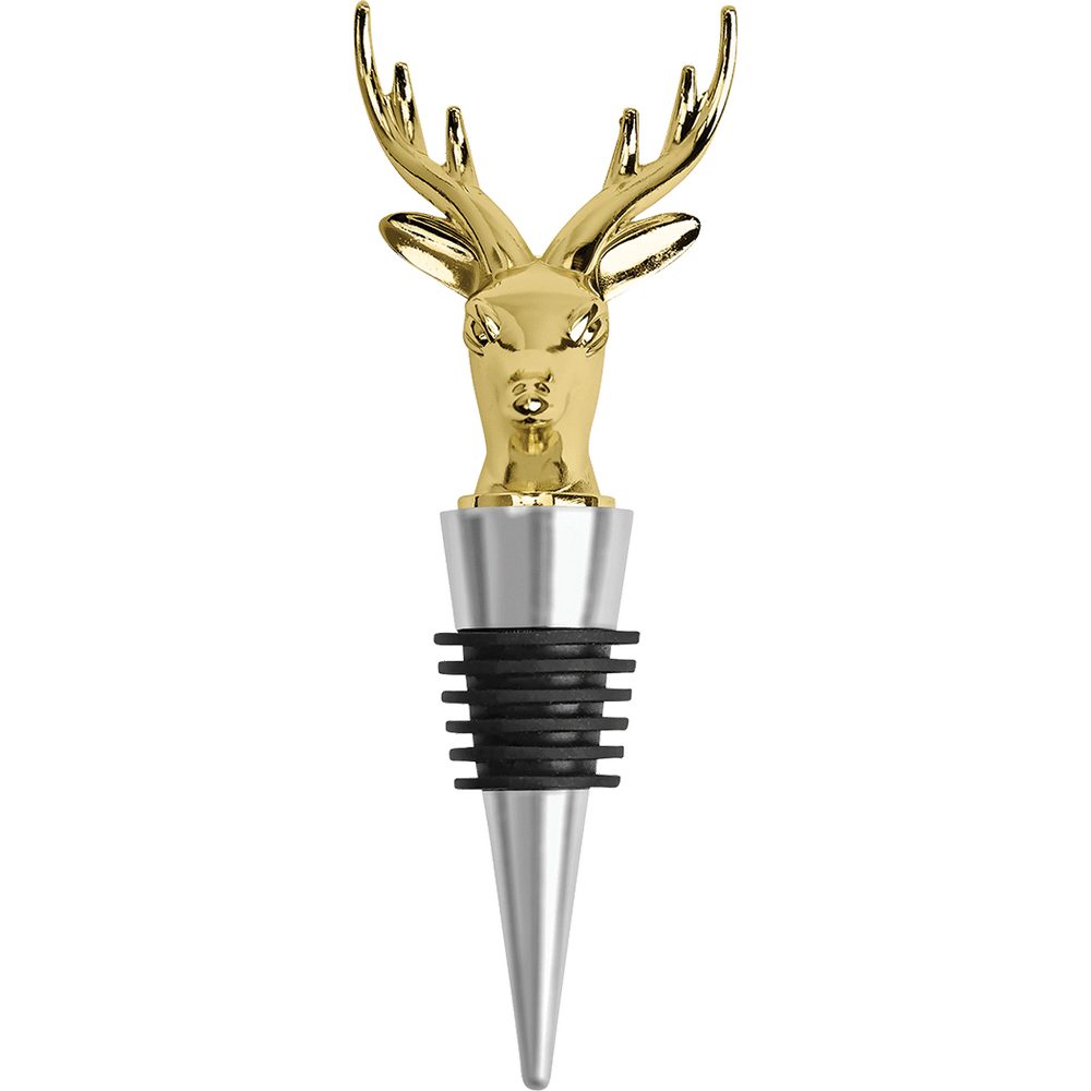 Deer Bottle Stopper-Gold 