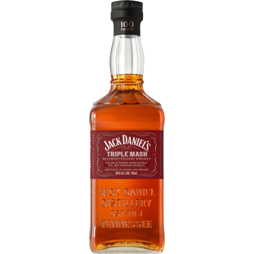 Jack Daniels Triple Mash Blended Straight Whiskey 700ml Bottle