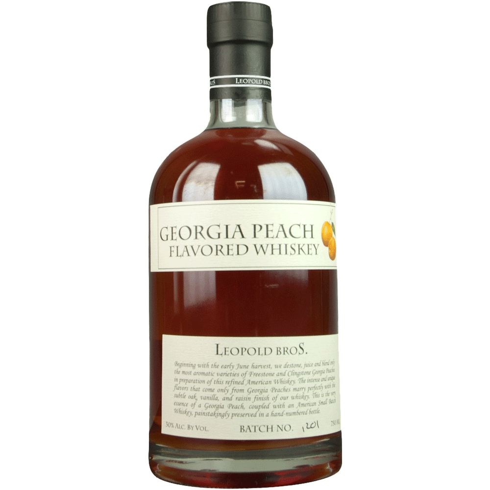 Leopold Bros GA Peach Whiskey 750ml