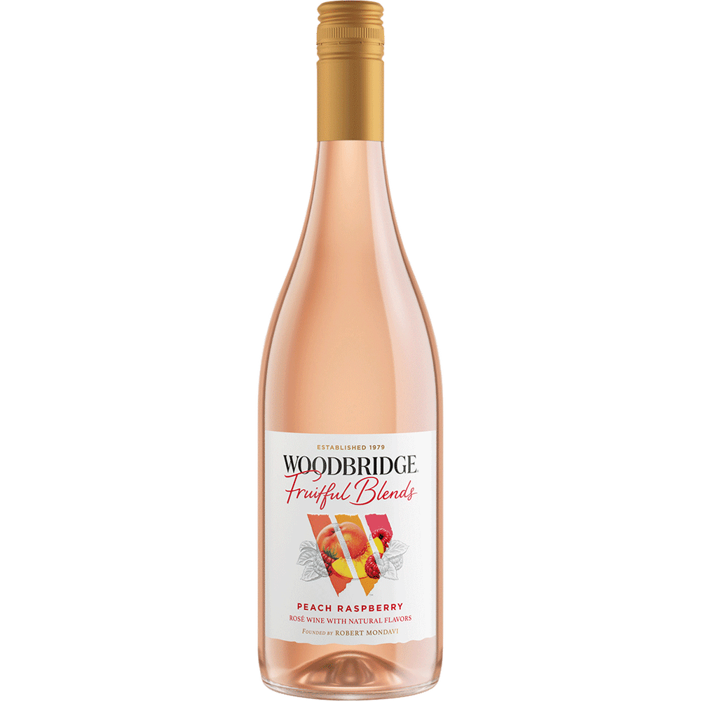 Woodbridge by Robert Mondavi Fruitful Blends Peach Raspberry Rose