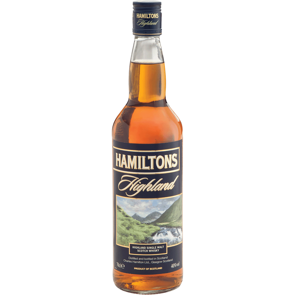 Hamilton's Highland Single Malt Scotch Whisky Total Wine & More