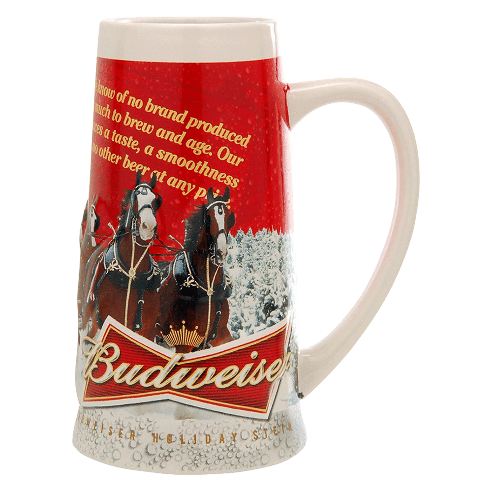 Budweiser Holiday Stein Total Wine & More