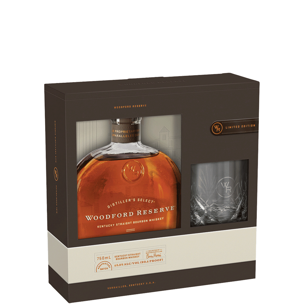 Woodford Reserve with Glass Gift 750ml Btl