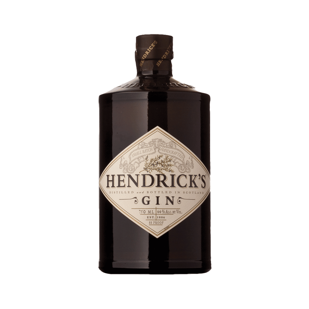 Hendrick's Gin, 750ml Glass Bottle, ABV 44% 