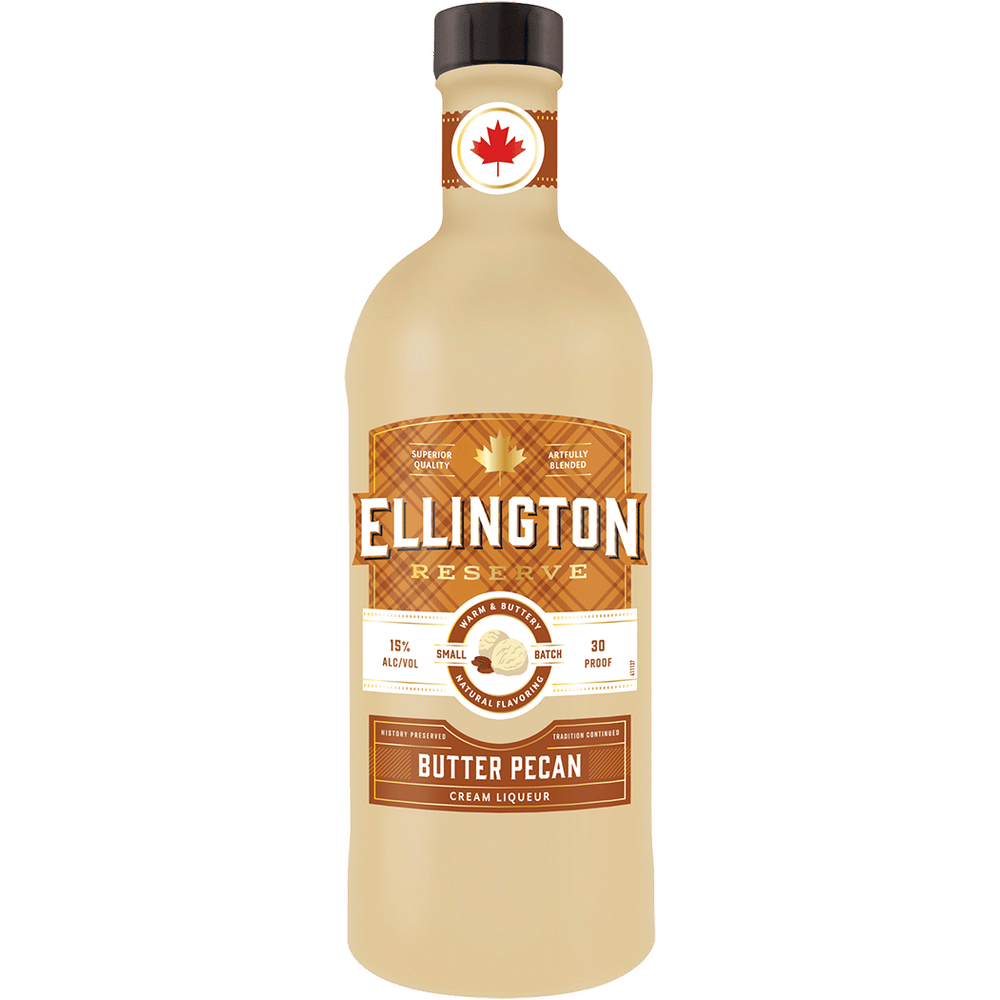 Ellington Reserve Butter Pecan Whiskey Cream Liqueur 750ml