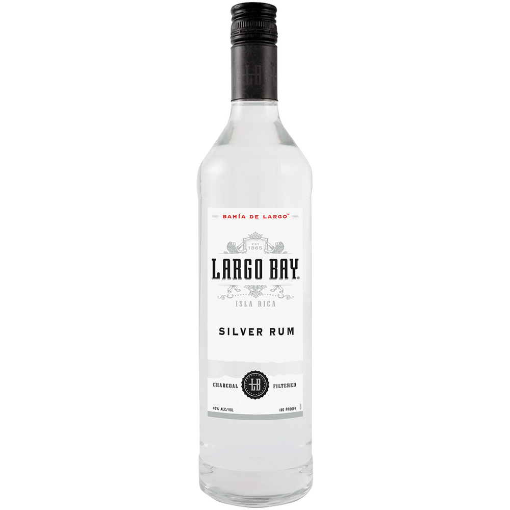 Largo Bay Silver Rum Plastic 750ml