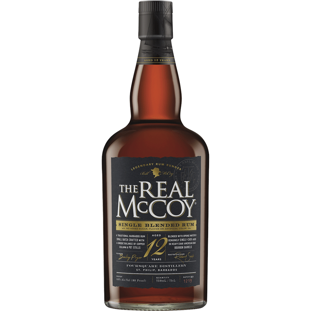 Real McCoy 12 Yr Rum 750ml
