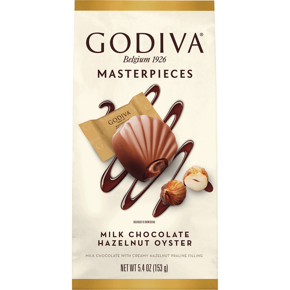 Godiva Masterpiece Hazelnut Oyster 5oz