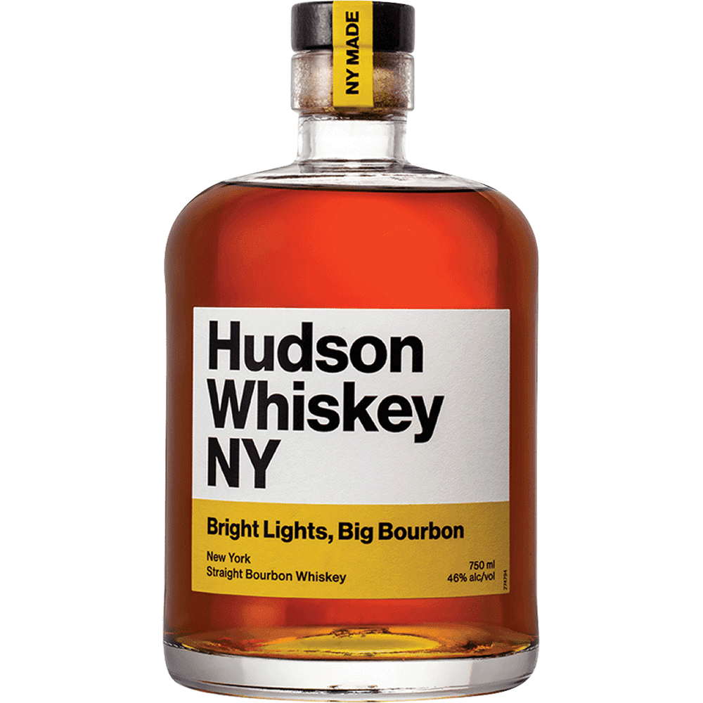 Hudson Whiskey Bright Lights  Big Bourbon 750ml