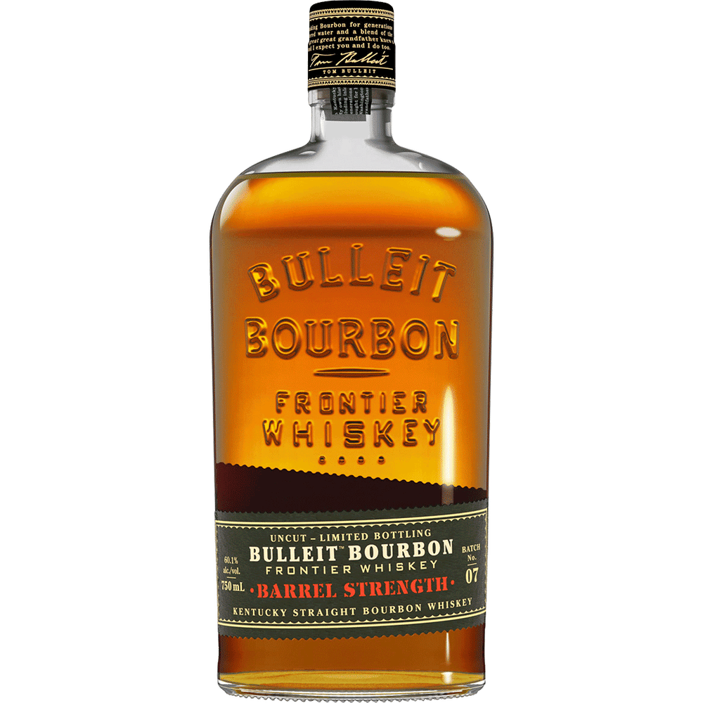 Bulleit Barrel Strength Bourbon 750ml
