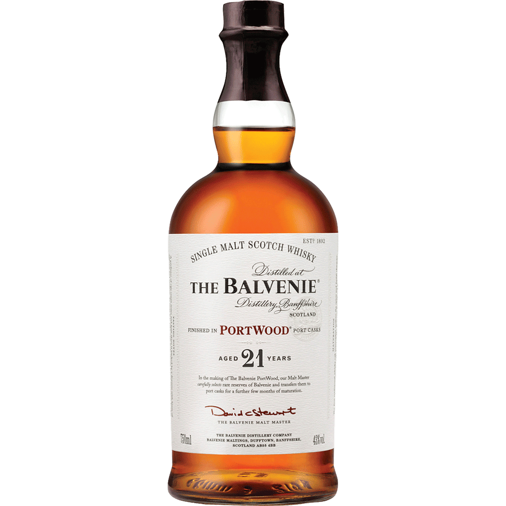 The Balvenie PortWood 21 Year Old Single Malt Scotch Whisky 750ml