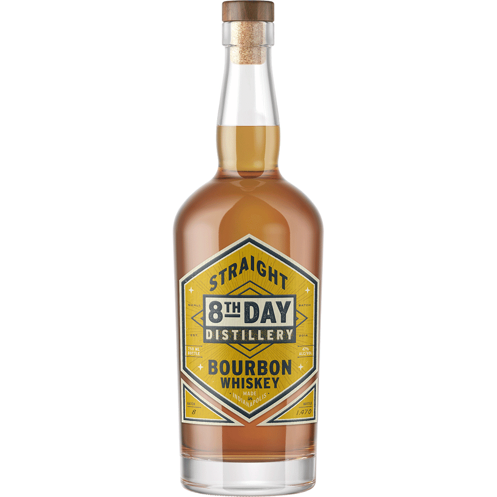 8th Day Straight Bourbon Whiskey 750ml
