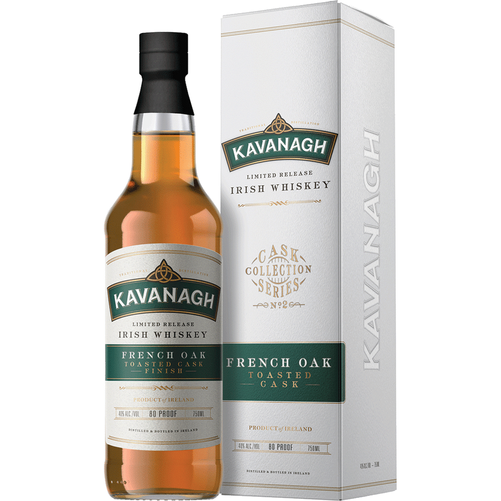 Kavanagh Toasted French Oak Finish Irish Whiskey  750ml