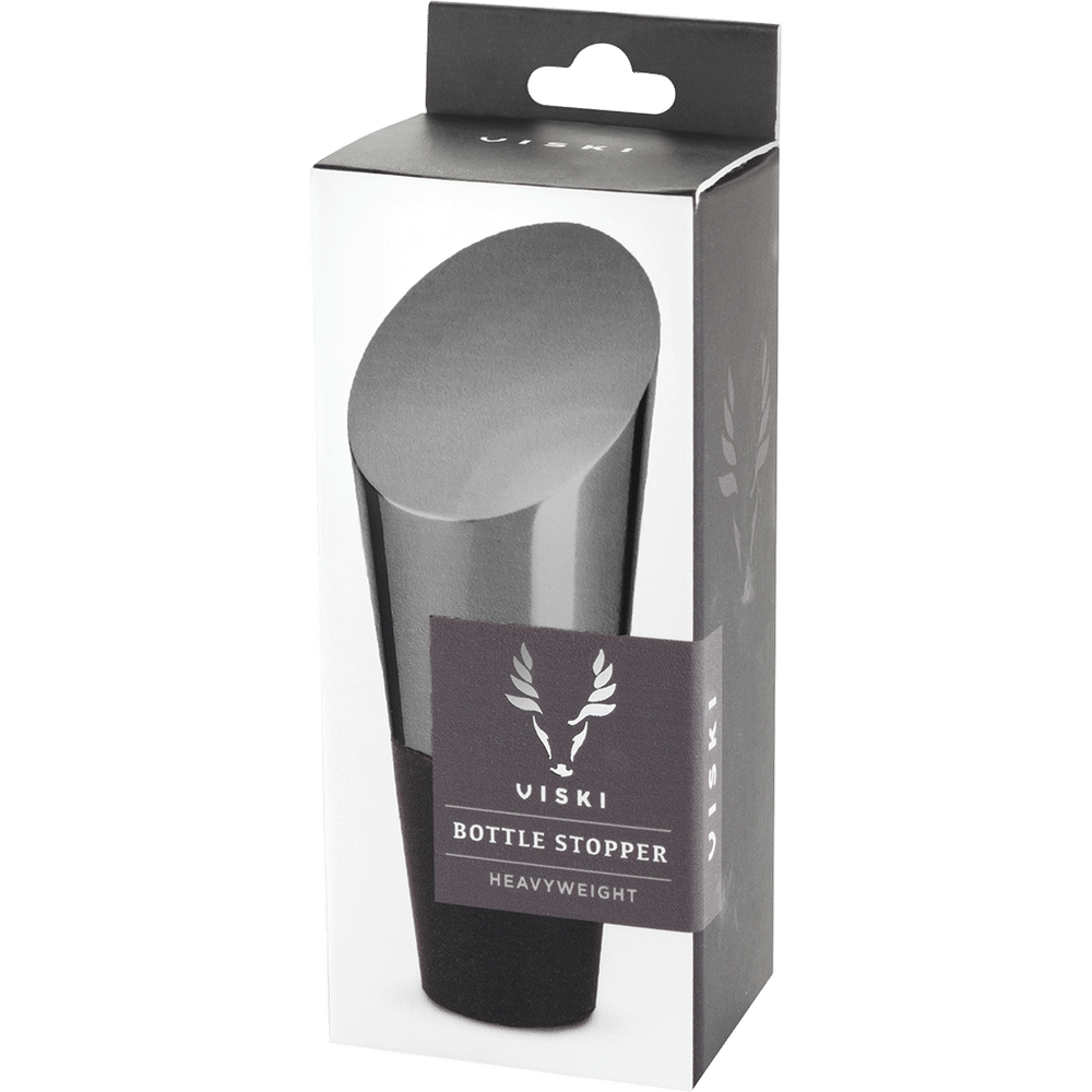 Viski Bottle Stopper Gunmetal Total Wine & More