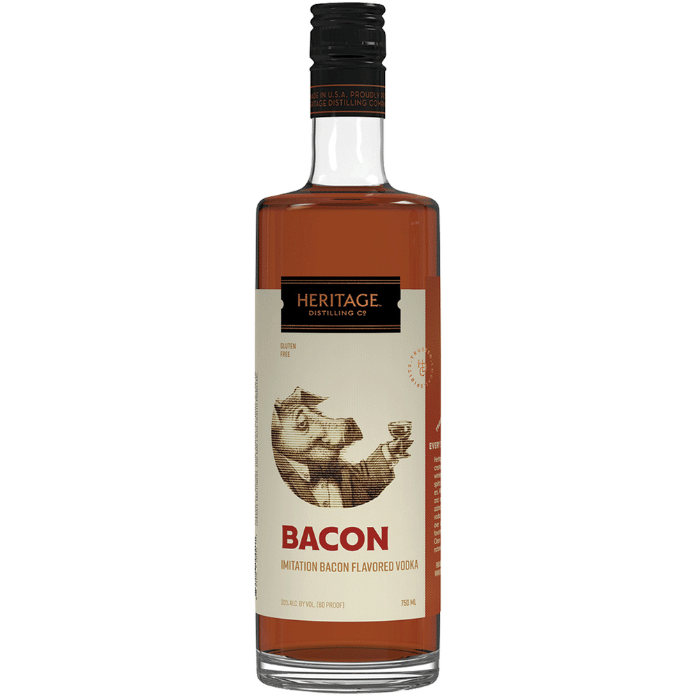 Heritage Distilling Bacon Vodka  750ml