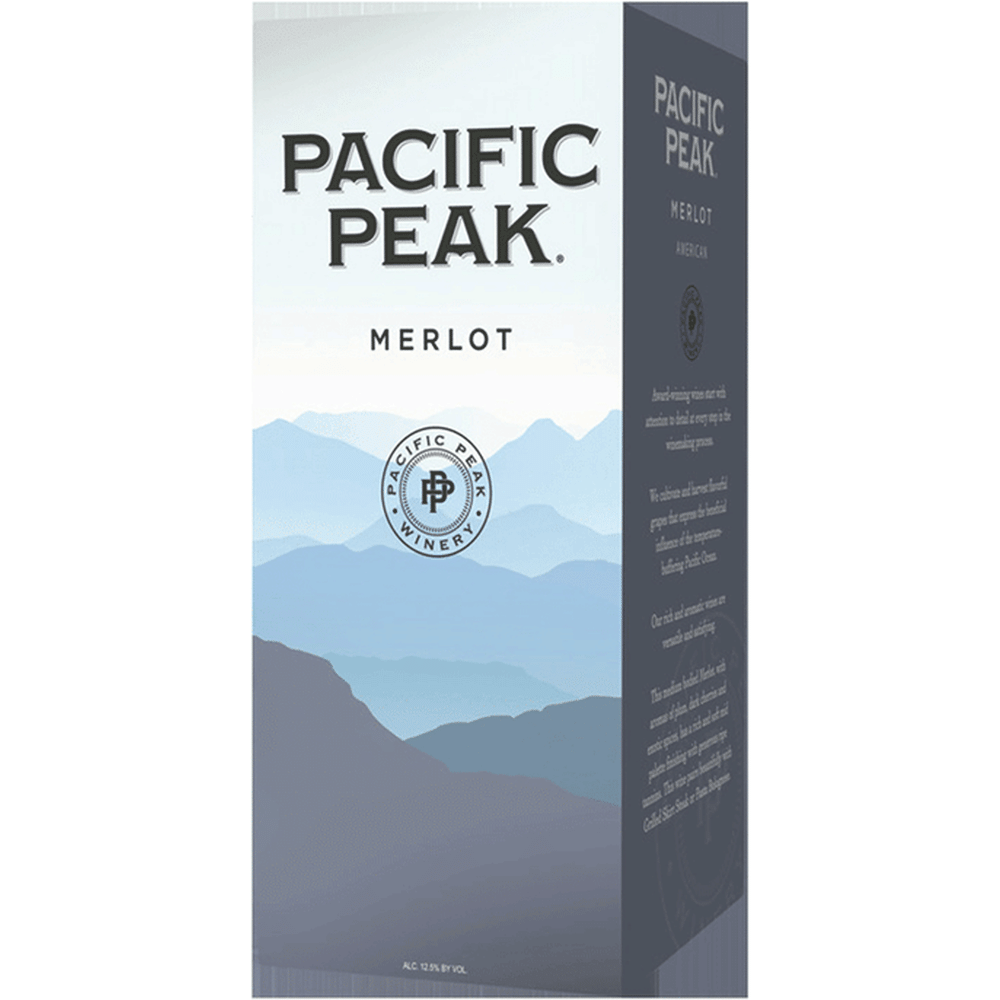 Pacific Peak Merlot 3L Box