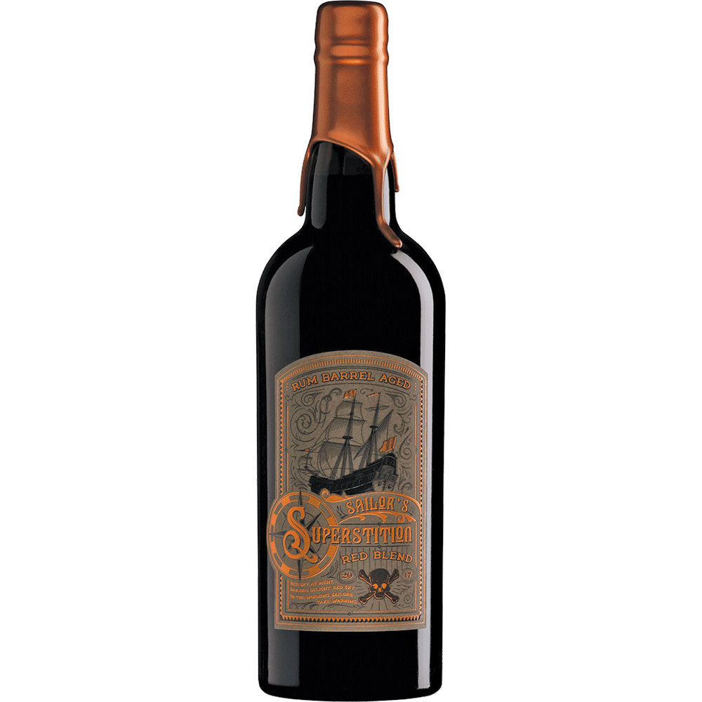 Sailor's Superstition Red Blend Rum Barrel Total Wine & More