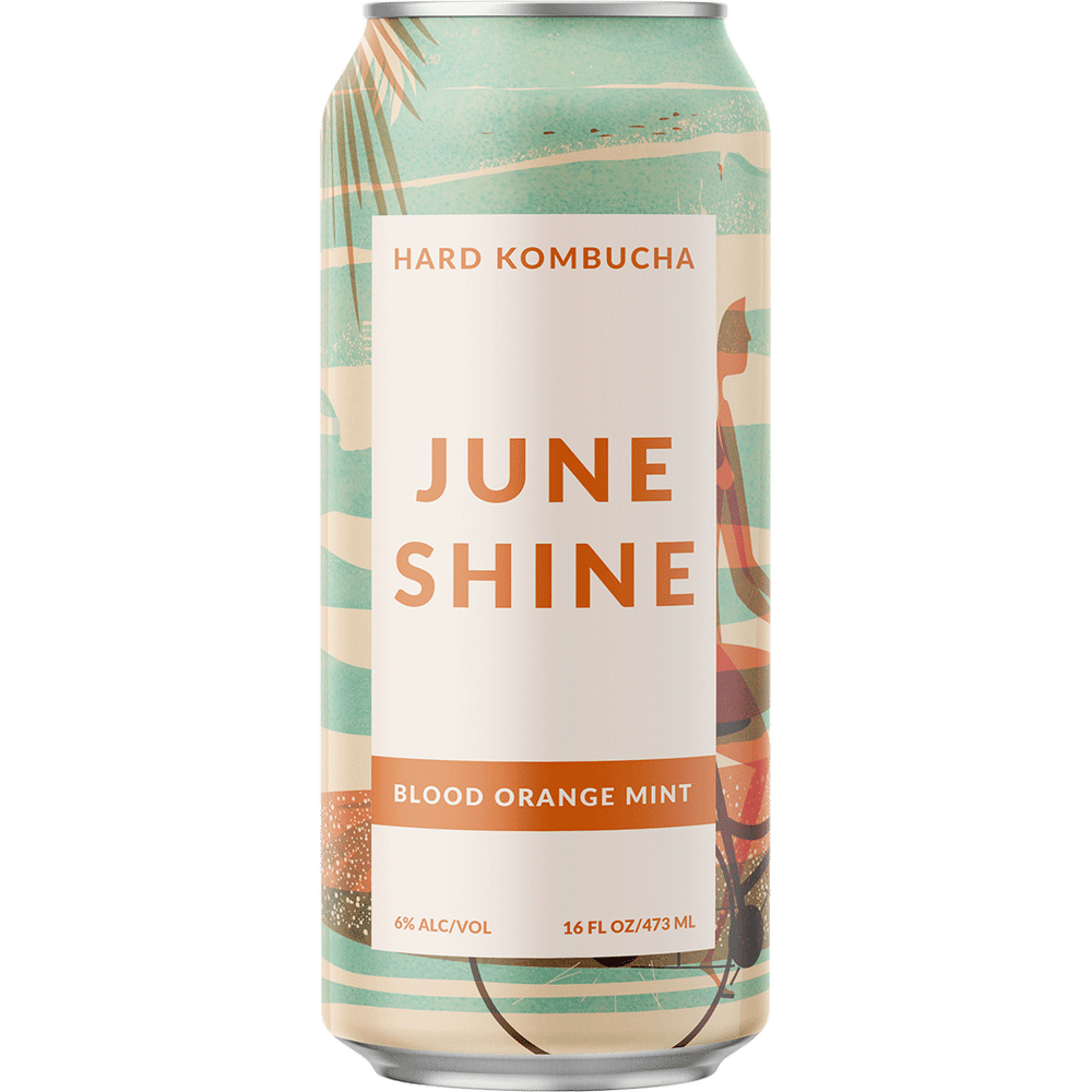 JuneShine Blood Orange Mint Hard Kombucha Total Wine & More