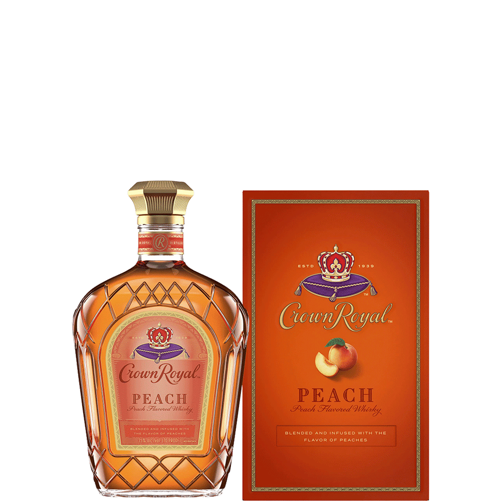 Crown  Peach   クラウンローヤル　ウィスキー ピーチ味 セール] クラウンロイヤル （クラウンローヤル） ピーチ 並行品