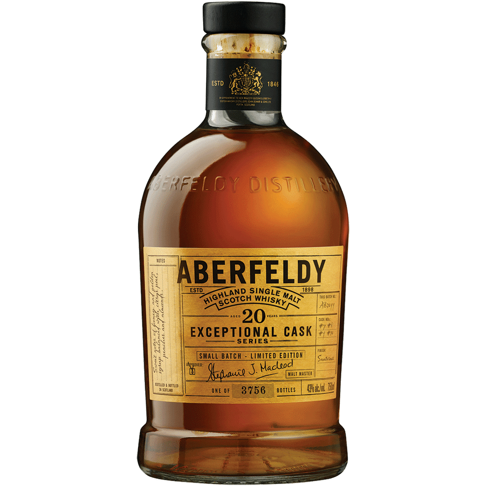 Aberfeldy 20 Year Exceptional Cask Single Malt Scotch Whisky 750ml