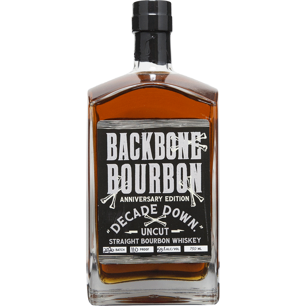 Backbone Bourbon Uncut Decade Down 750ml