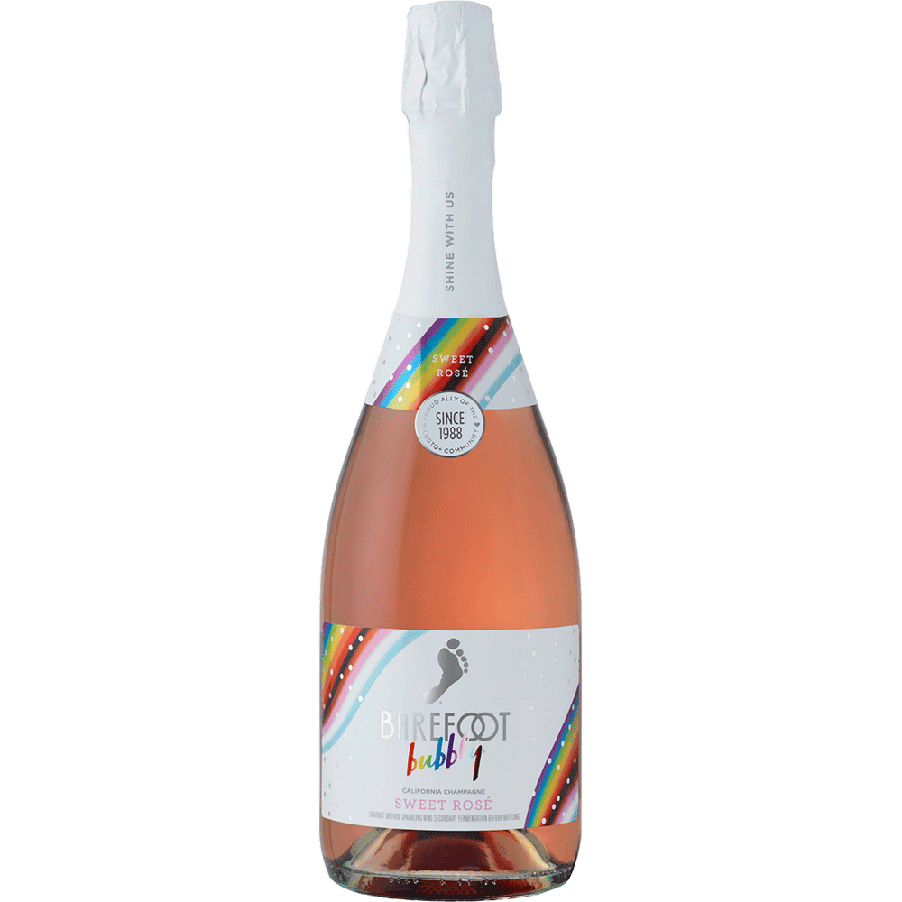 Barefoot Bubbly Sweet Rose Limited Edition Pride Total Wine & More