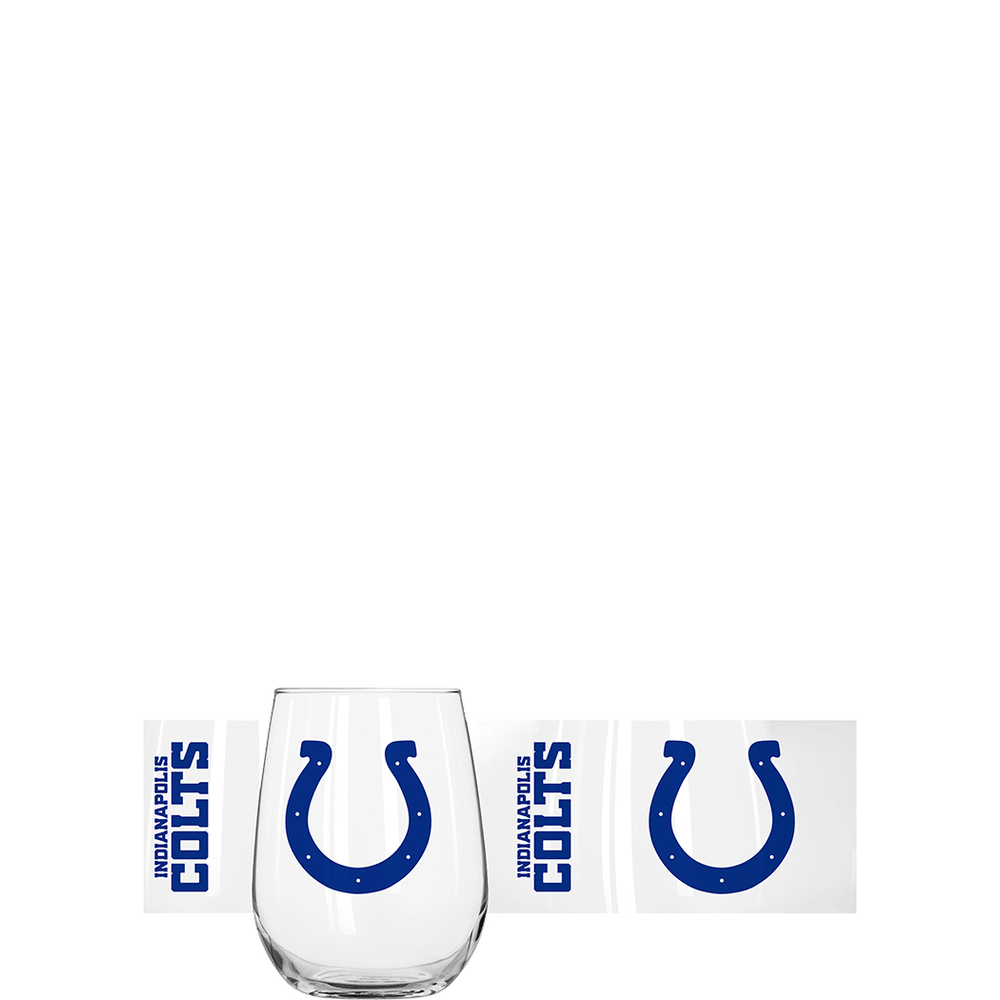 Indianapolis Colts 16oz Gameday Curved Beverage Glass Total Wine & More