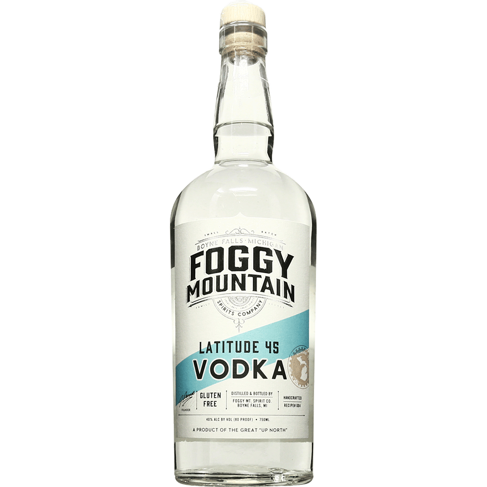 Foggy Mountain Latitude 45 Vodka Total Wine & More