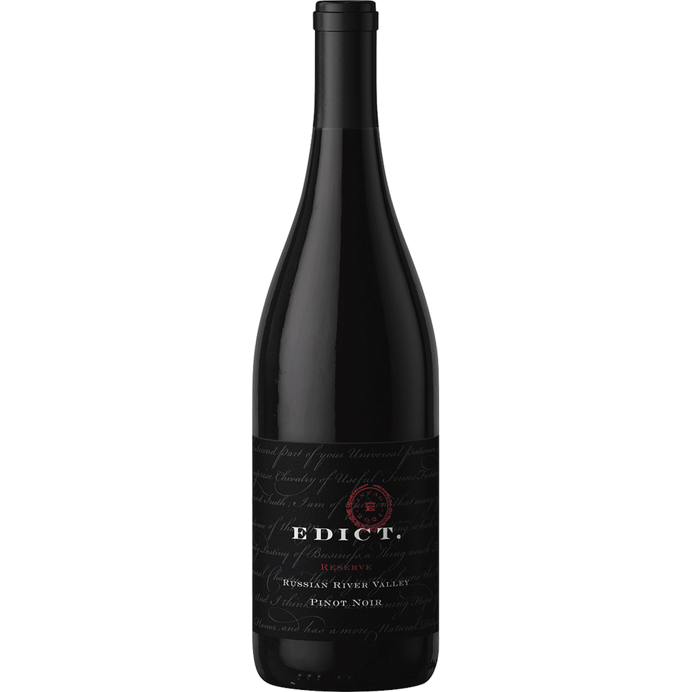 Edict Pinot Noir Reserve Russian River Valley Total Wine & More