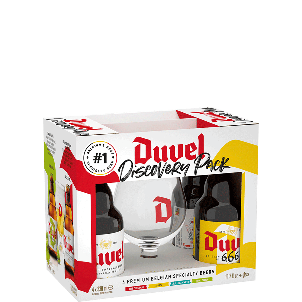 Duvel Discovery 4+1 Gift Pack 11.2oz-4pk Btl Gift