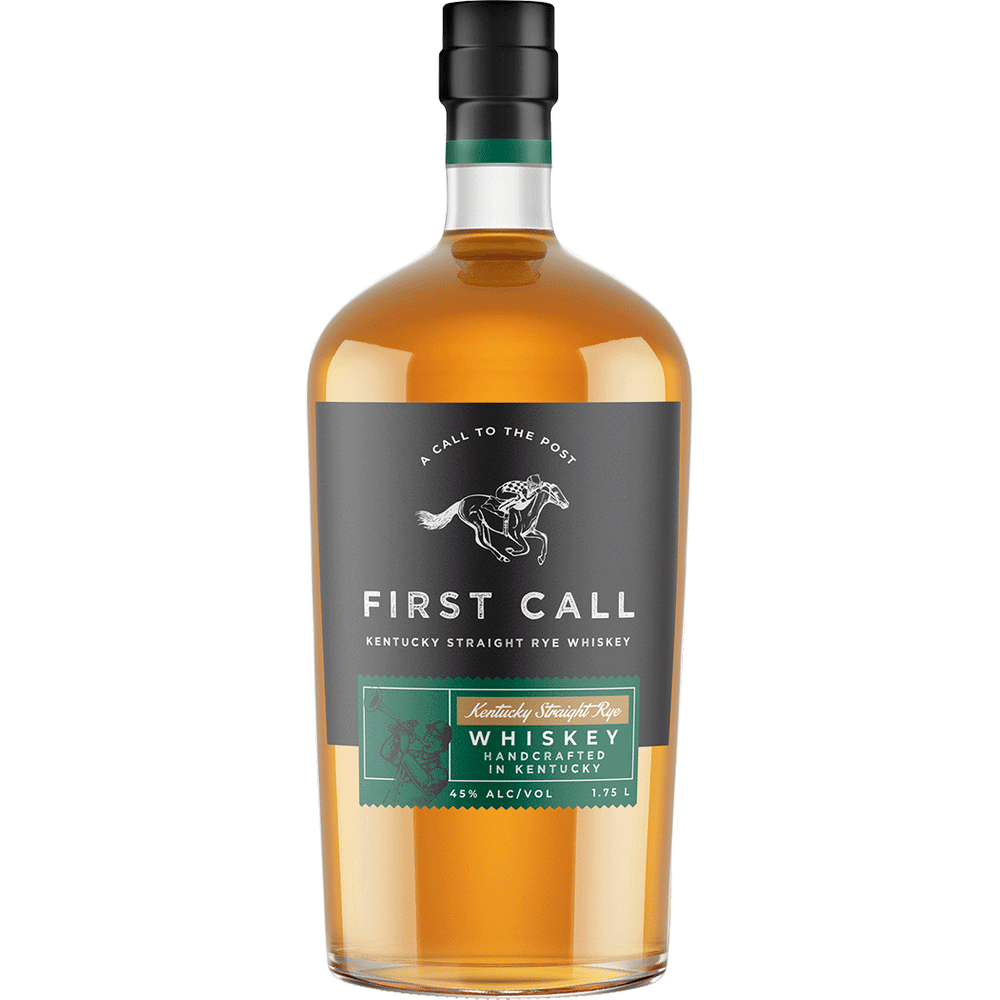 First Call Kentucky Straight Rye Whiskey 1.75L