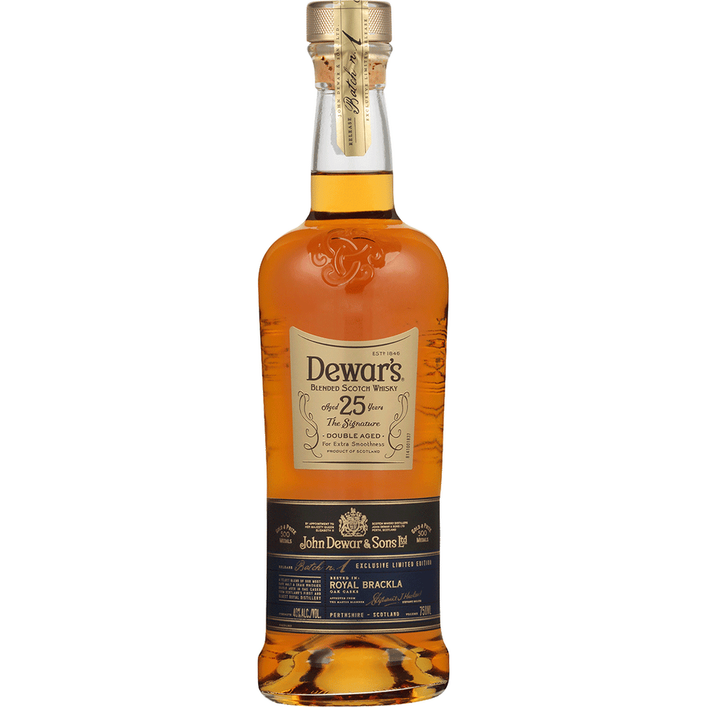 ウイスキー Dewar's 25 Years Old 700ml Dewar's 25 Year Old Blended Scotch Whisky