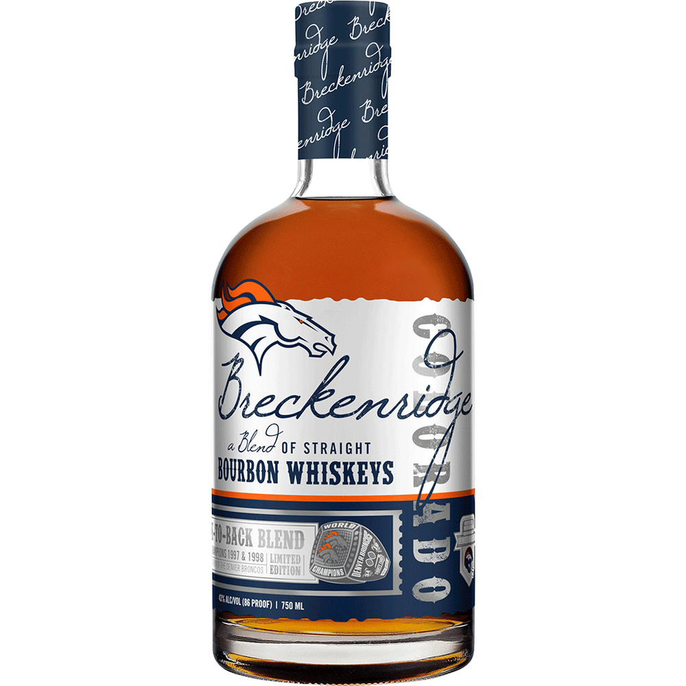Breckenridge Broncos Whiskey Where To Buy Breckenridge Broncos Blend Blue Bourbon | Total Wine & More - 750ml