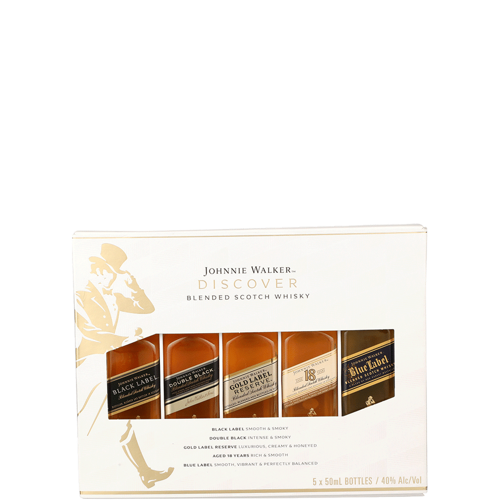 Johnnie Walker Discover Pack Whiskey, Scotch