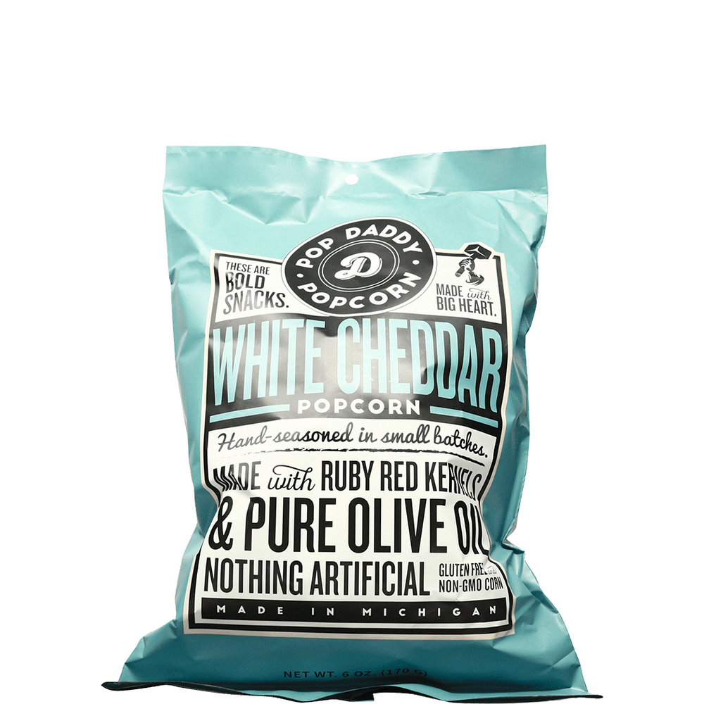 Pop Daddy Popcorn White Cheddar Real Total Wine & More